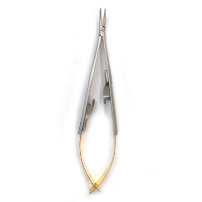 Dental Fishtail Needle Holders Straight/Curved