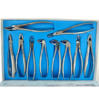 High quality Dental Extracting Forceps Set